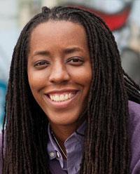 Smiling woman